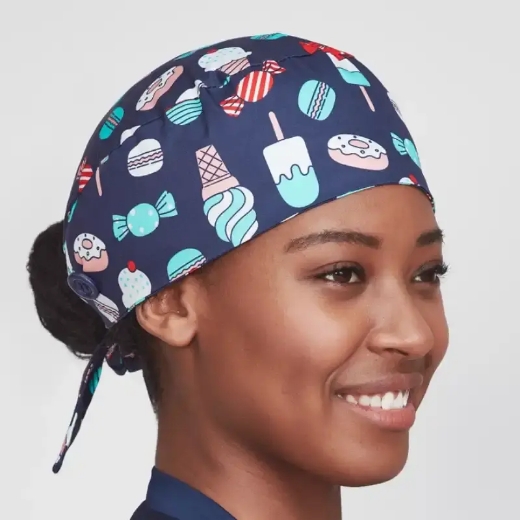 Picture of Biz Care, Printed Unisex Scrub Cap